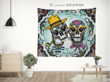 Декоративно пано Sugar Skull Family 